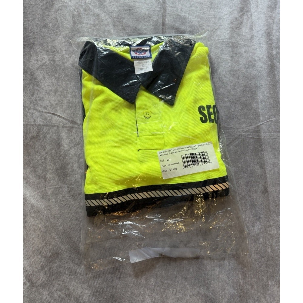 First Class Two-Tone Security Bike Patrol Shirt (Style TT16S)